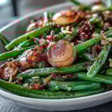 Roasted Garlic Green Beans