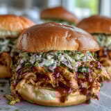 Pulled BBQ Chicken Sandwiches