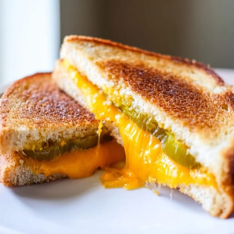 Cheddar Jalapeño Grilled Cheese
