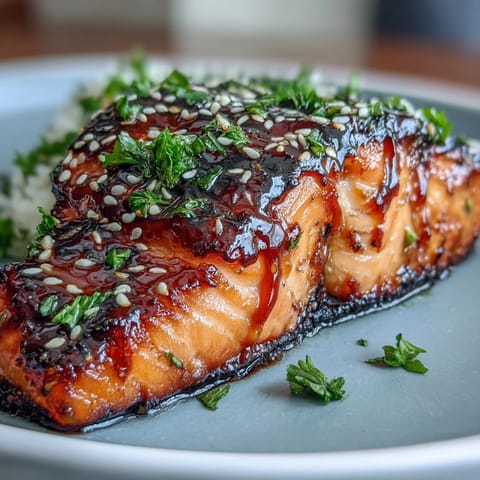 Golden miso salmon with fluffy spinach, ready to be plated for dinner.