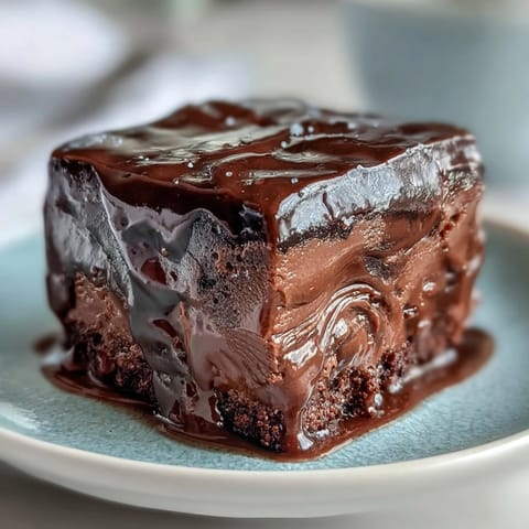 Decadent hojicha fudge squares with dark and milk chocolate, nutty roasted tea flavor, and glossy finish.