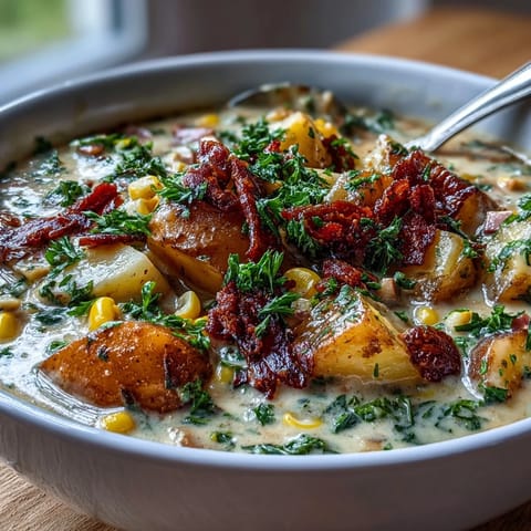 Light Ham Potato Chowder