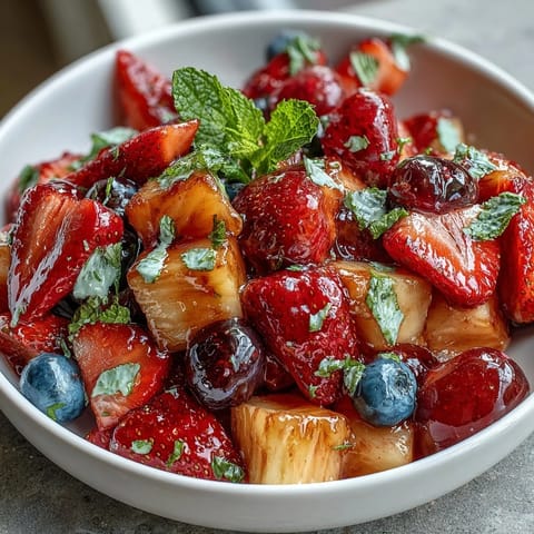 Strawberry Lemonade Fruit Salad