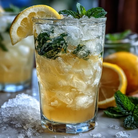 Colorful DIY lemonade bar with classic lemonade and fruit syrups for a festive graduation party drink station.  