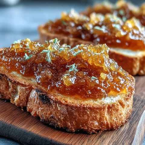 A jar of dandelion jelly with fresh lemon and honey, glowing golden and floral on a rustic table.