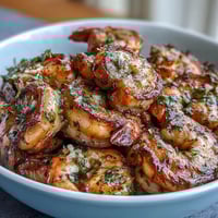 Vibrant lemon garlic shrimp bowls with juicy shrimp, fresh veggies, and fluffy brown rice for a healthy dinner.